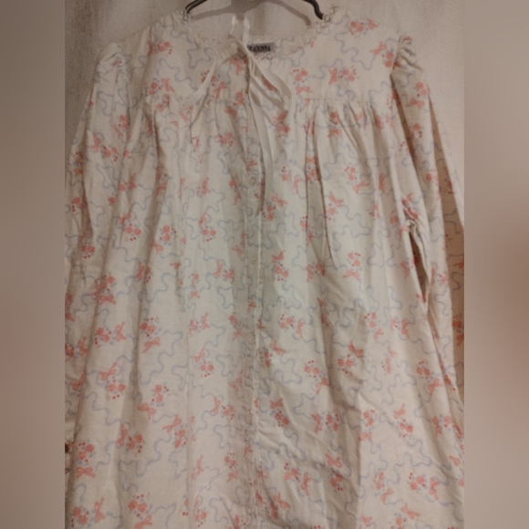 VINTAGE VERADONNA 2 Piece Flannel Pajamas Size Large - Picture 5 of 11